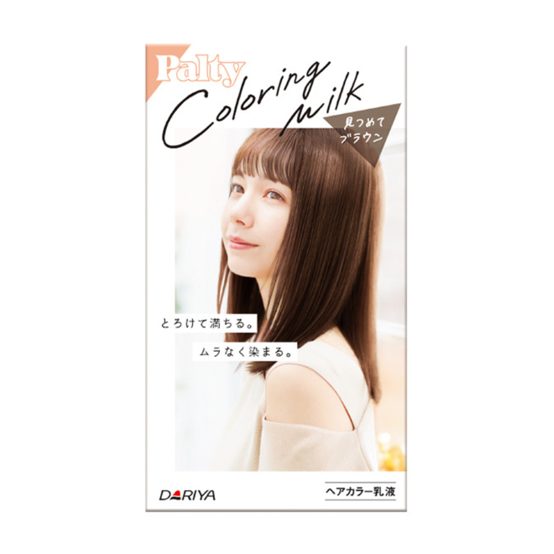 Palty Coloring Milk (Mitsumete Brown) 1p