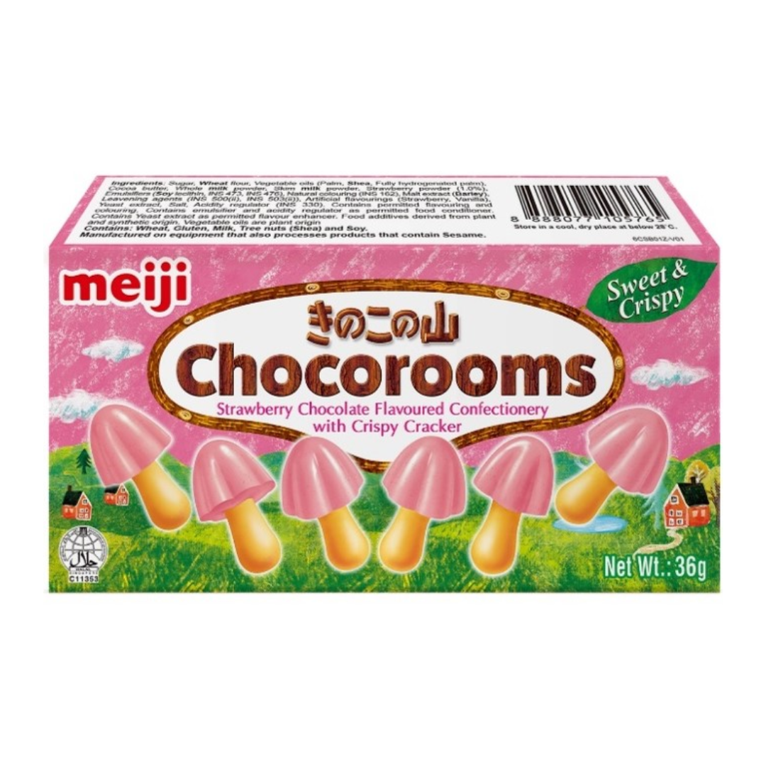 MEIJI Chocoroom Strawberry 36g x 10 ea