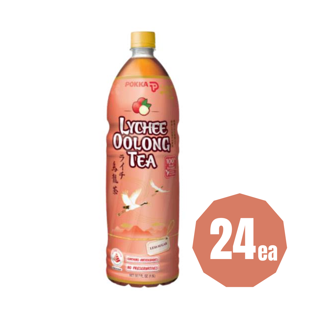 POKKA Lychee Oolong Tea 500ml x 24ea