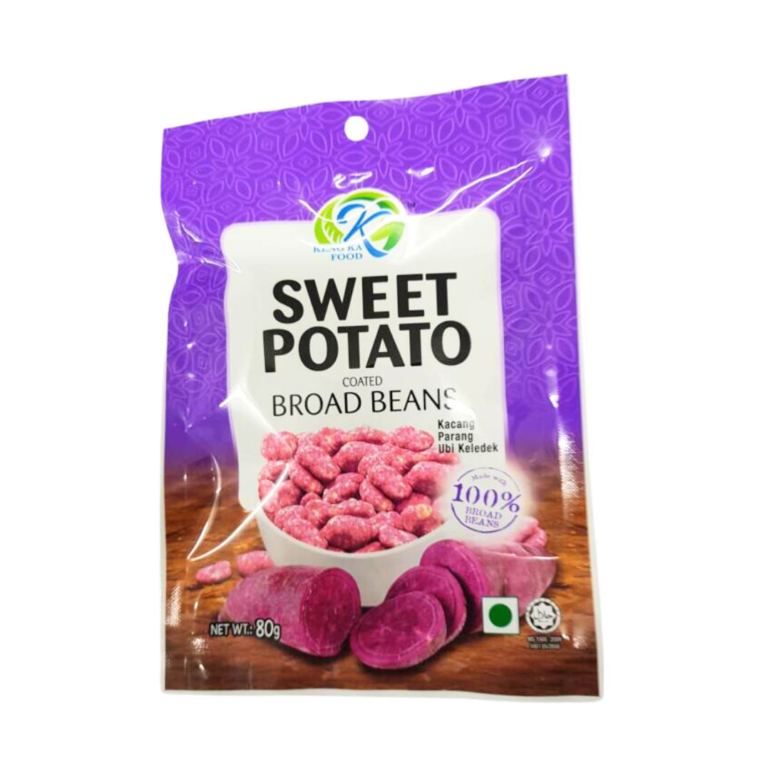 Sweet Potato Coated Broad Bean 80g