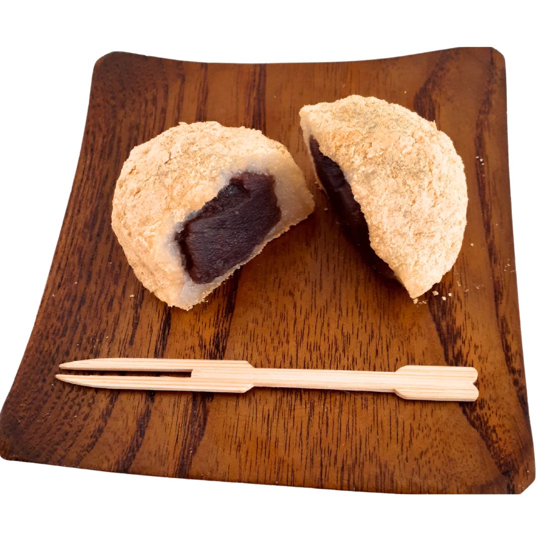 Ohagi Kinako (sweet rice cakes with soybean flour) 4pc 200g