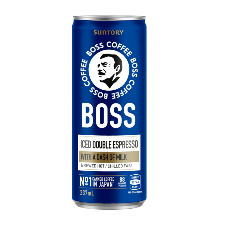 Boss Iced Double Espresso 237ml x 12ea