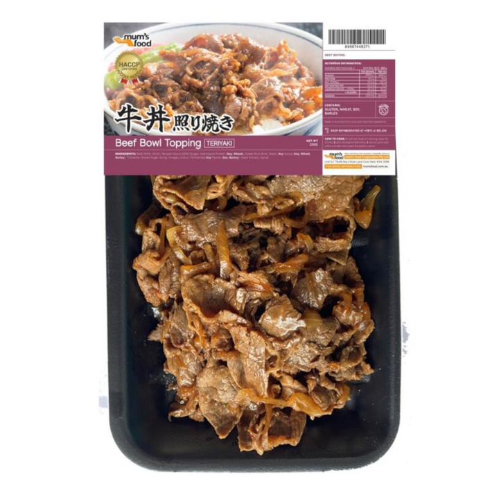 MUM'S Gyudon with Teriyaki Sauce 200g