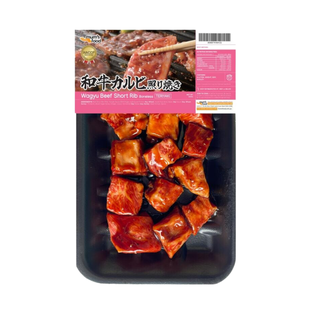 MUM'S Wagyu Beef Short Rib Teriyaki 200g