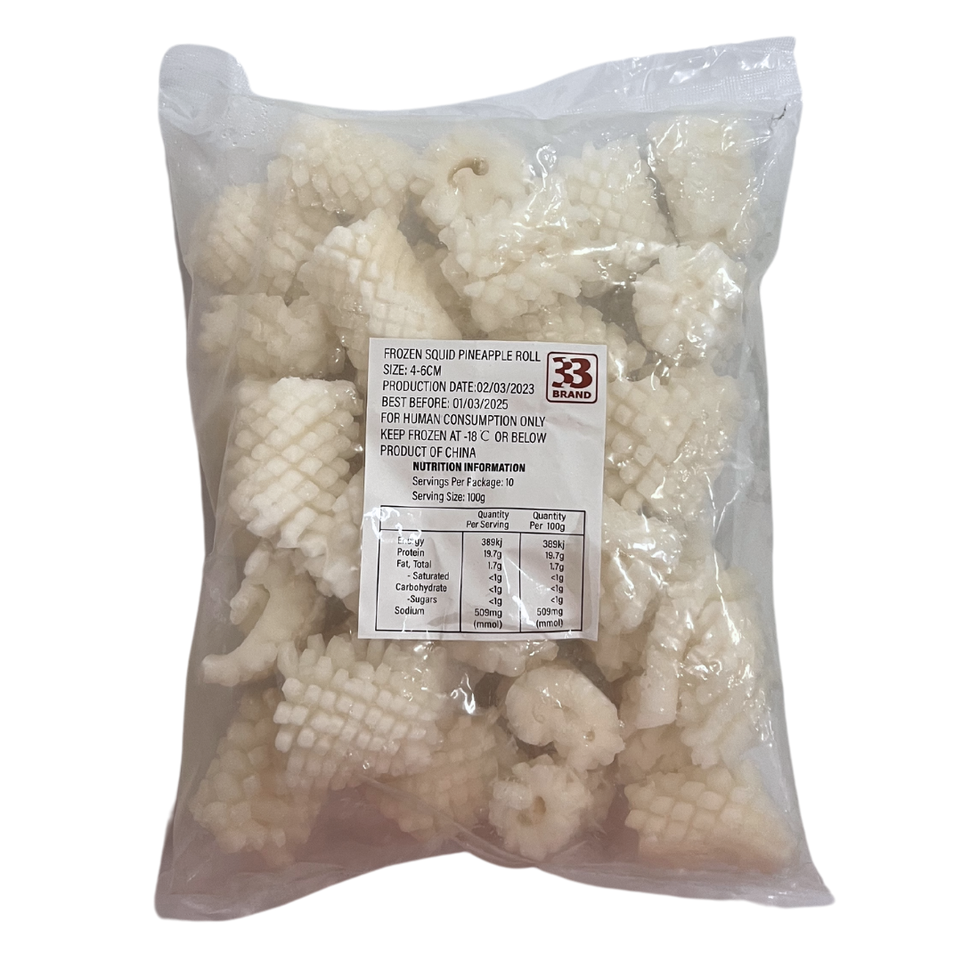 Pineapple Cut Squid 1kg