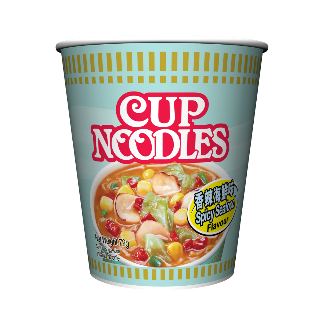 NISSIN Spicy Seafood Flavour Cup 72g x 3pc