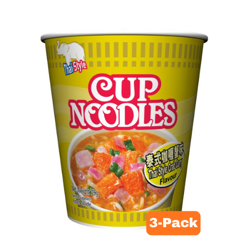 NISSIN Thai Crab Curry Flavour Cup 79g x 3pc