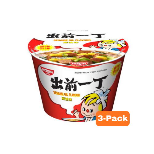 NISSIN Sesame Oil Flavour Bowl 110g x 3pc