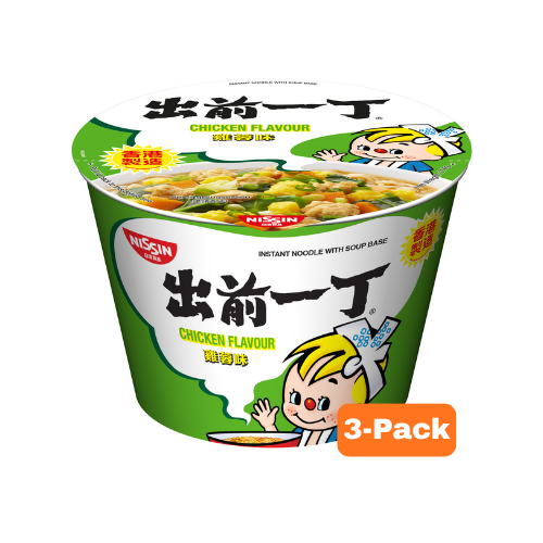 NISSIN Chicken Flavour Bowl 118g x 3pc
