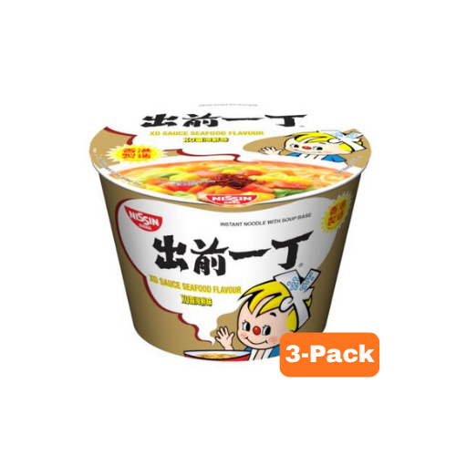 NISSIN Spicy XO Seafood Flavour Bowl 133g x 3pc
