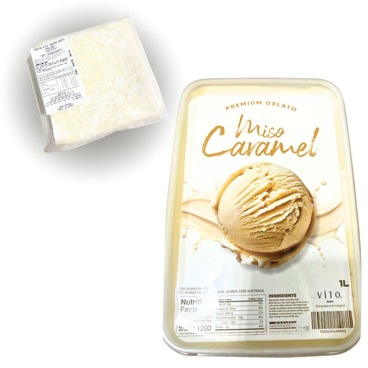 Miso Caramel Premium Gelato 1L