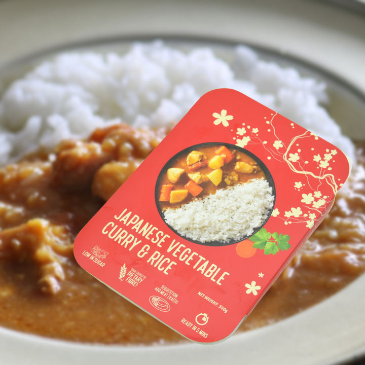 Japanese Vegetable Curry & Rice 350g (BBD : 10/Jul/2024)