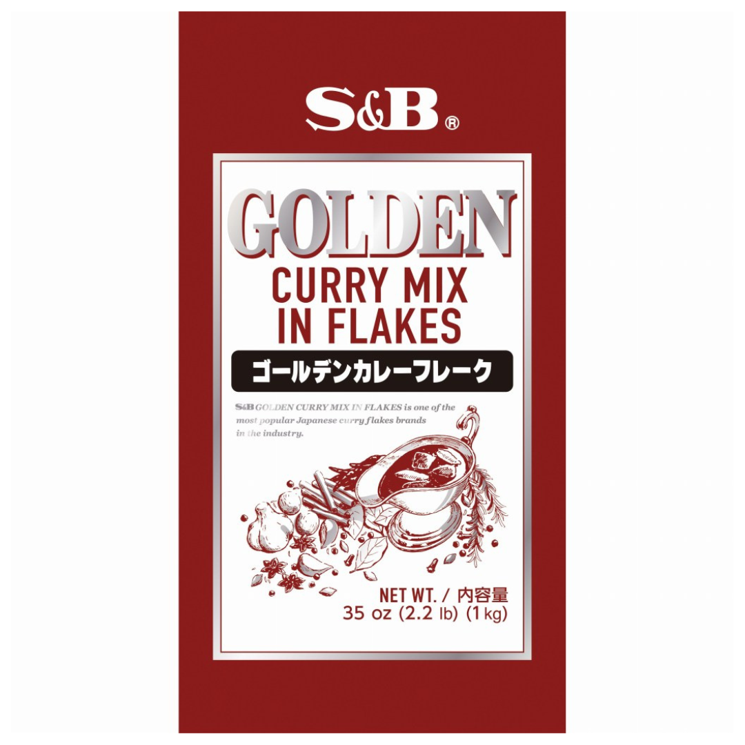 SB Golden Curry Flake 1kg