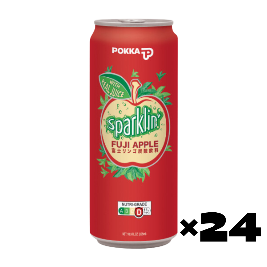 Fuji Apple Sparkling 325ml x 24ea