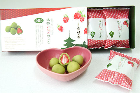 Matcha Ichigo Choco 5pkt 120g