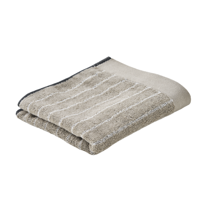 Imabari Washi Bath towel Beige Stripe