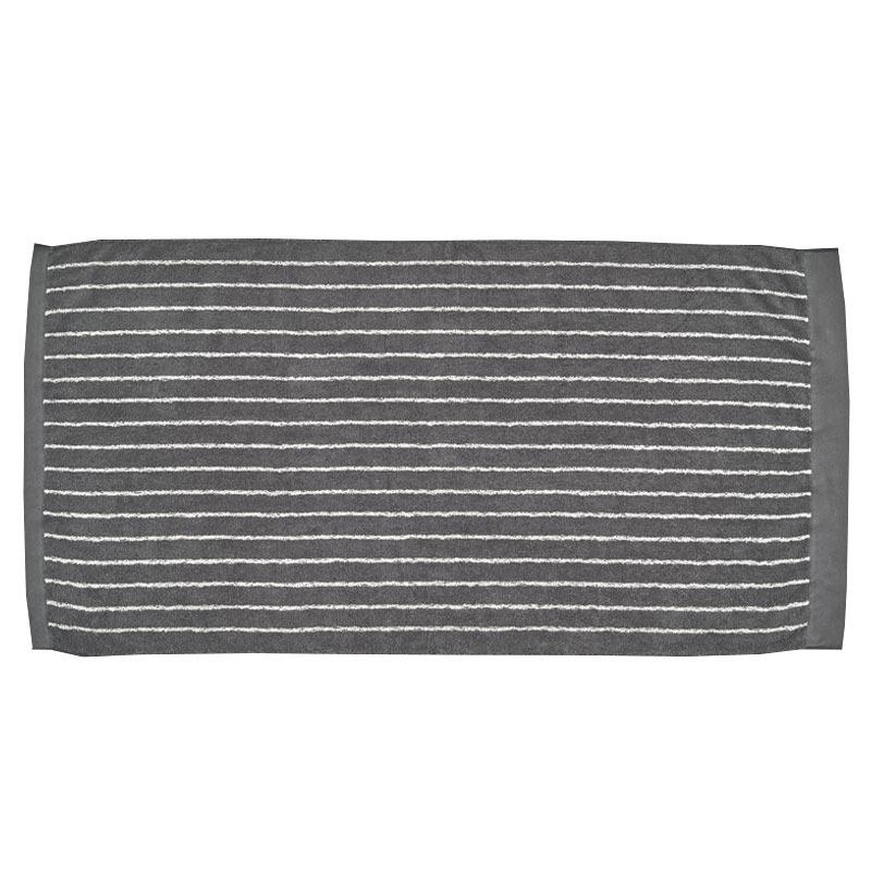 Imabari Washi Bath towel Gray Stripe
