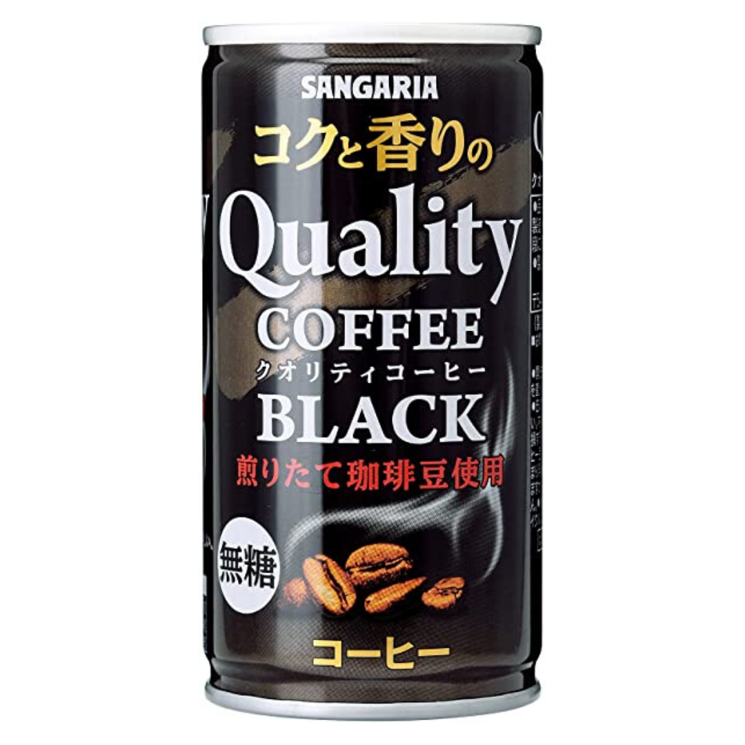 Quality Coffee Black 185g x 30ea