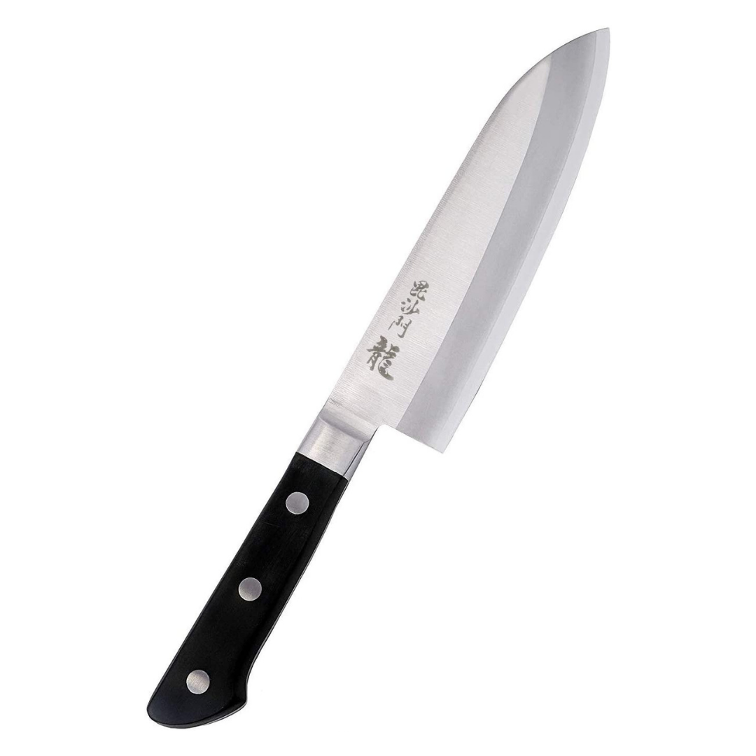 Ryu Hon Warikomi Santoku Knife 165mm