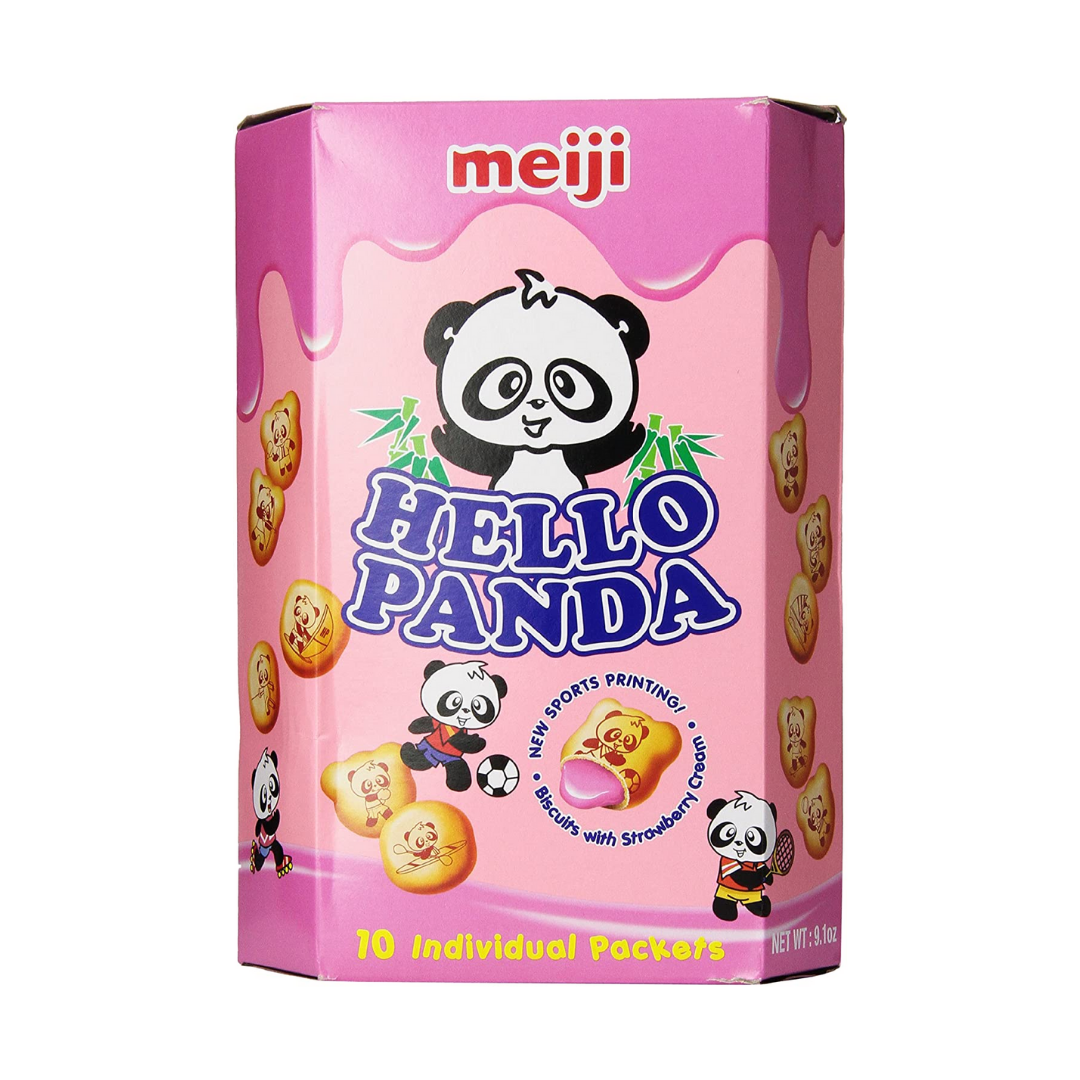 MEIJI Hello Panda L Strawberry 260g