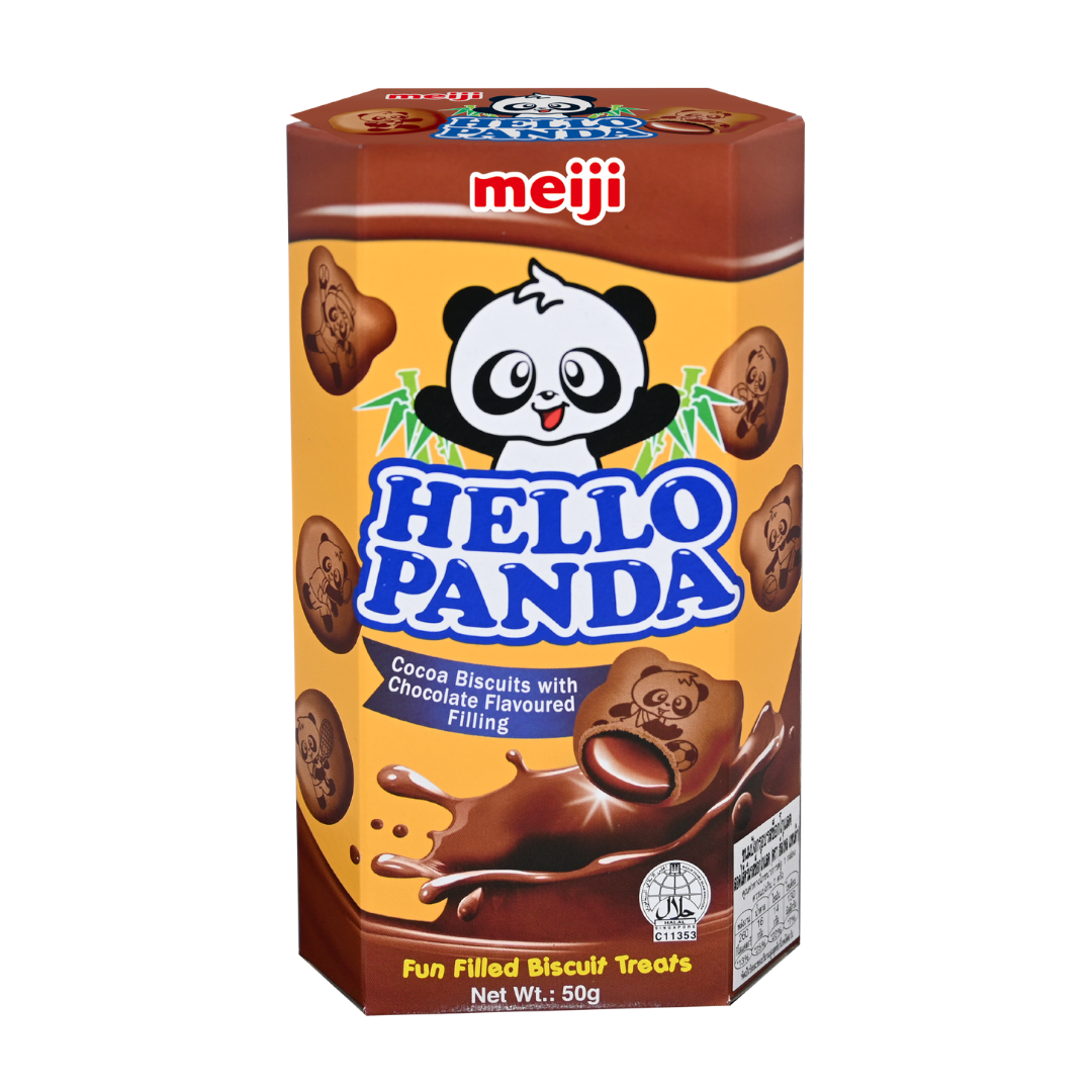 MEIJI Hello Panda Double Choco 50g