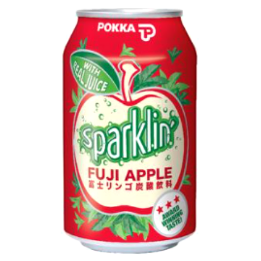 Fuji Apple Sparkling 325ml x 24ea