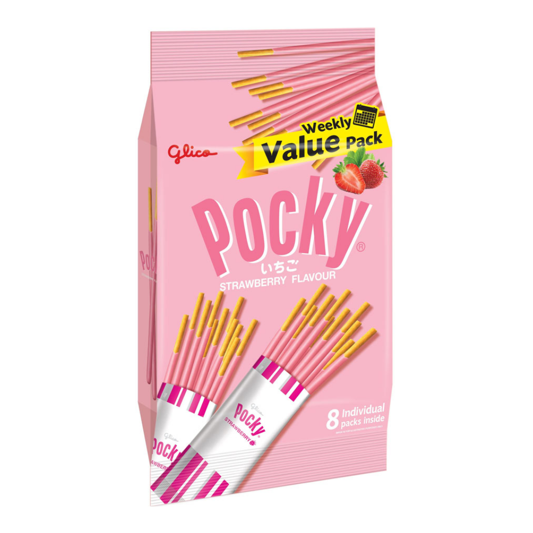Pocky Strawberry Value Pack 168g