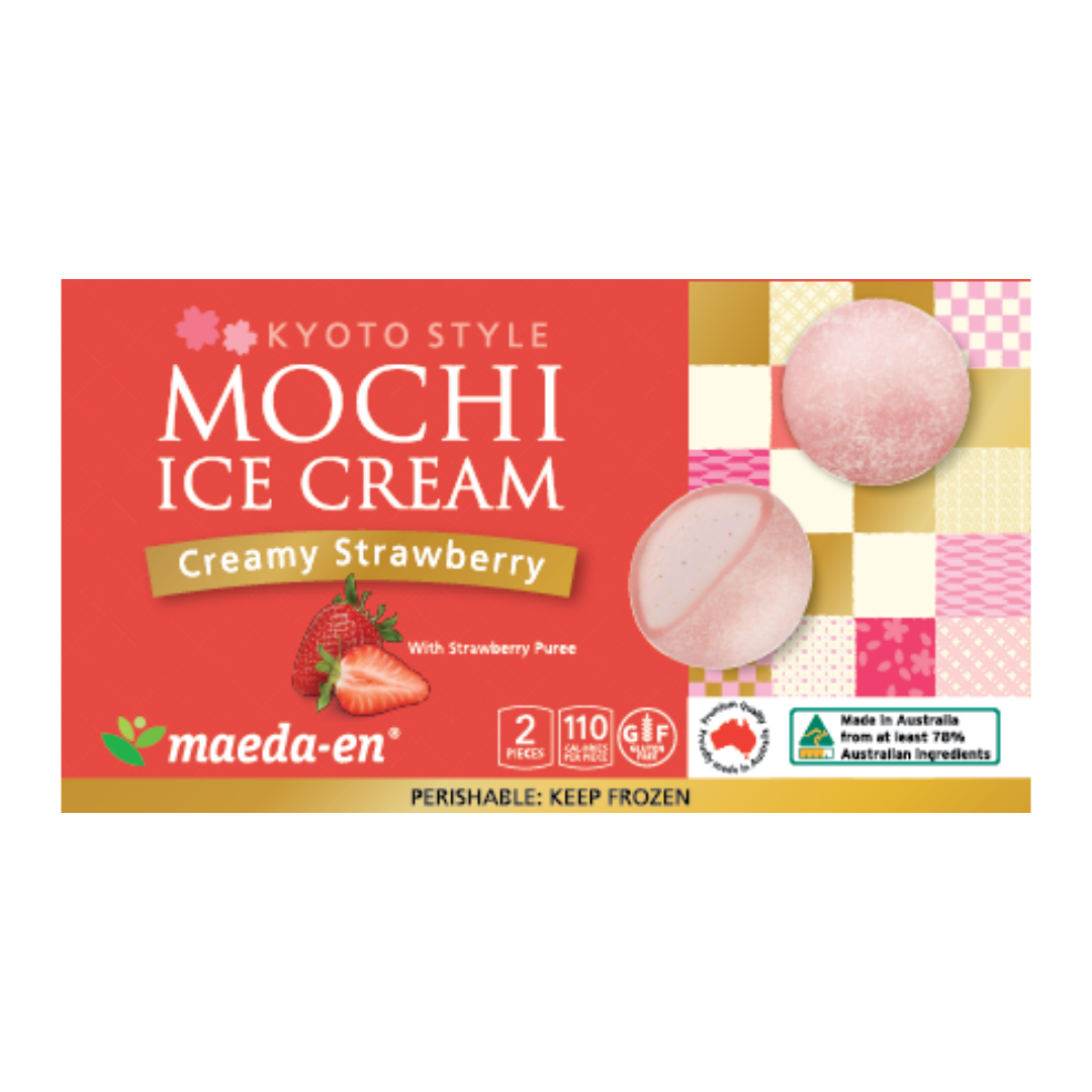 Mochi Strawberry Ice Cream 2pk