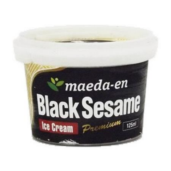 Black Sesame Ice Cream 125ml x 5 ea