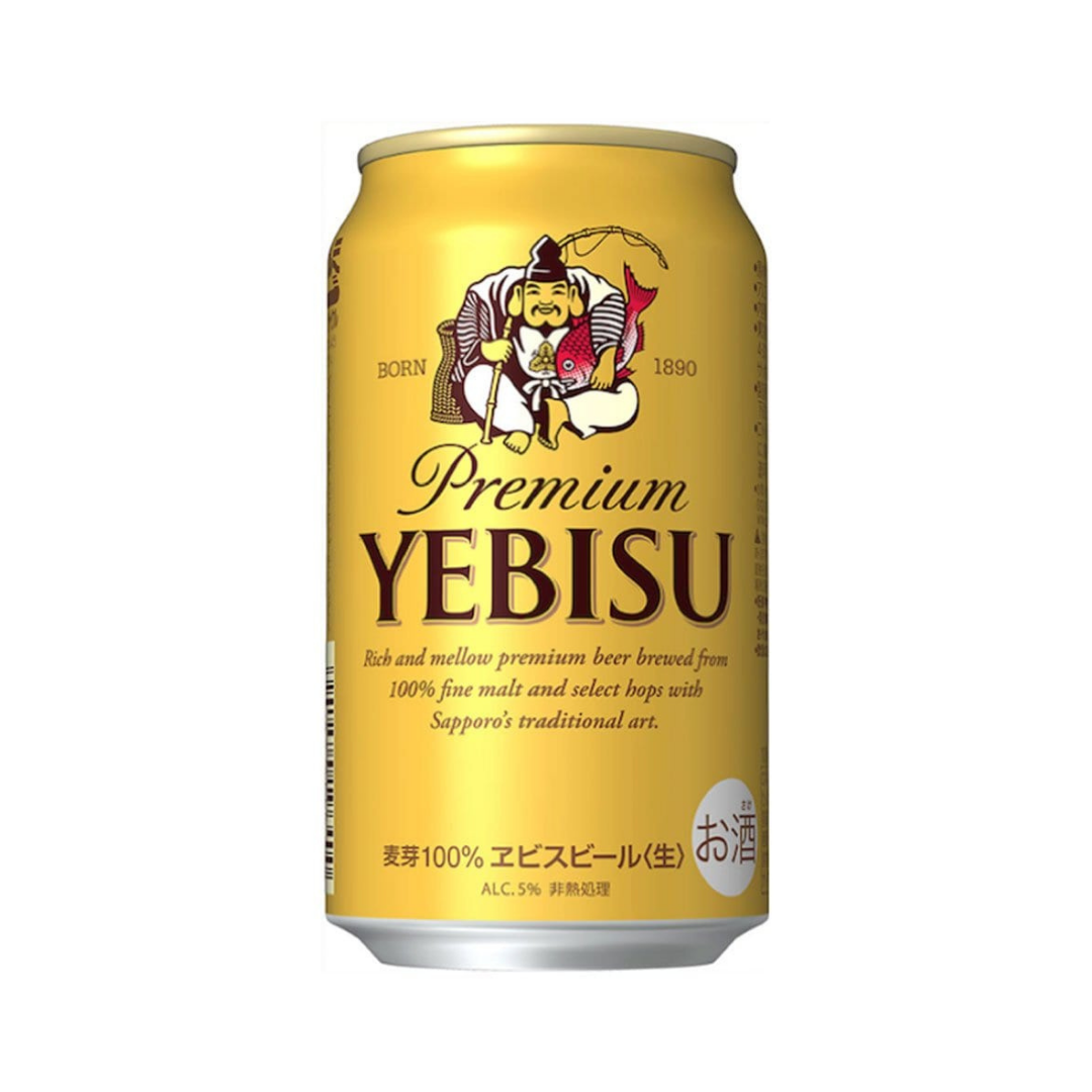 YEBISU Beer Can 350ml x 24ea