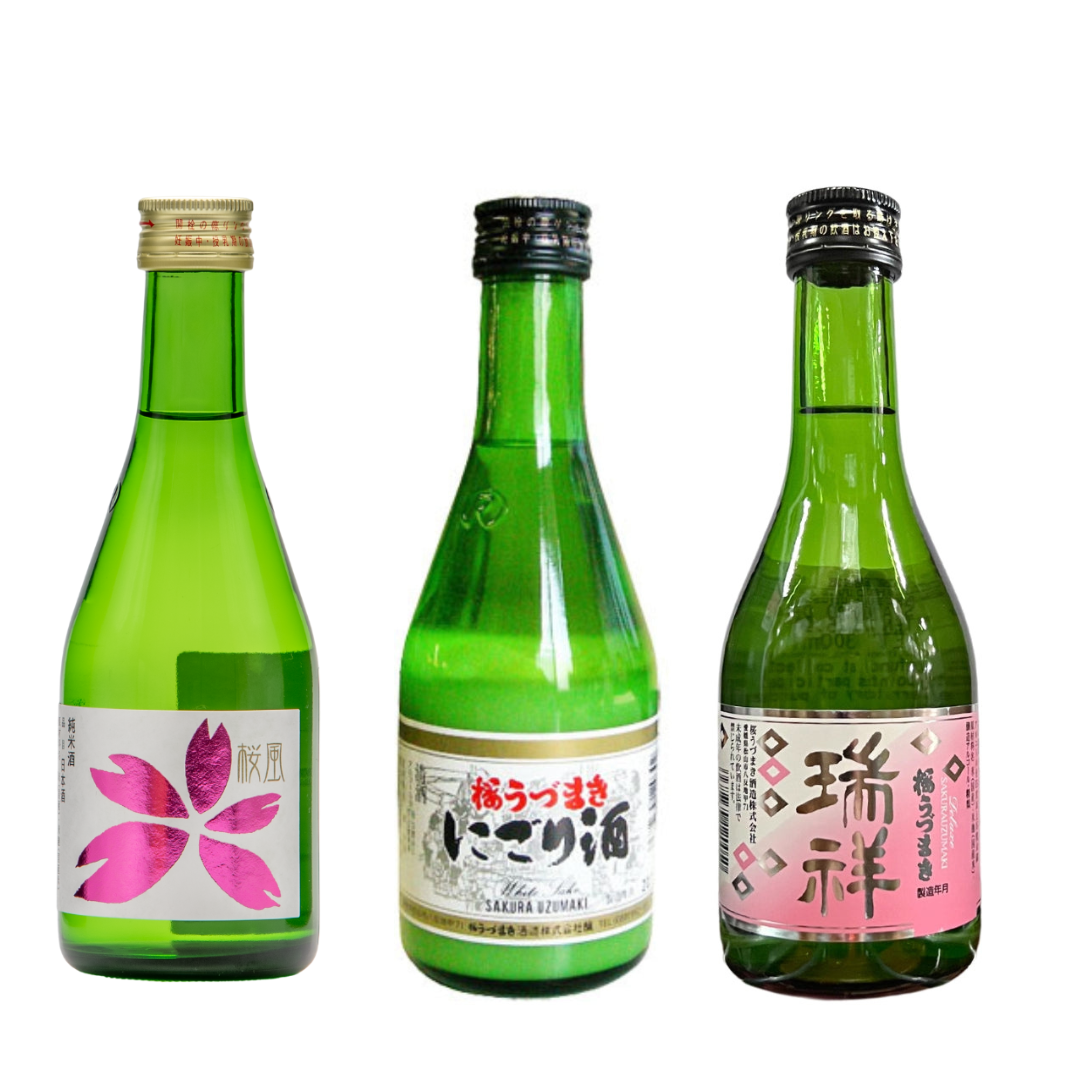 SAKURA UZUMAKI Sake Set (300ml x 3ea)